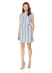 kensie Women's Awning Stripe Dress  XL