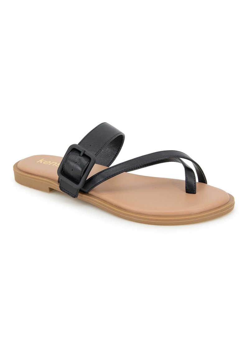 Kensie Women's Mandi Flat Sandal