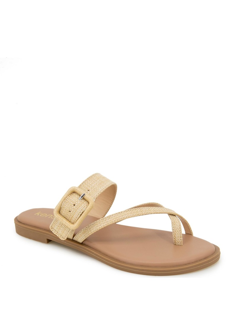 Kensie Women's Mandi Flat Sandal