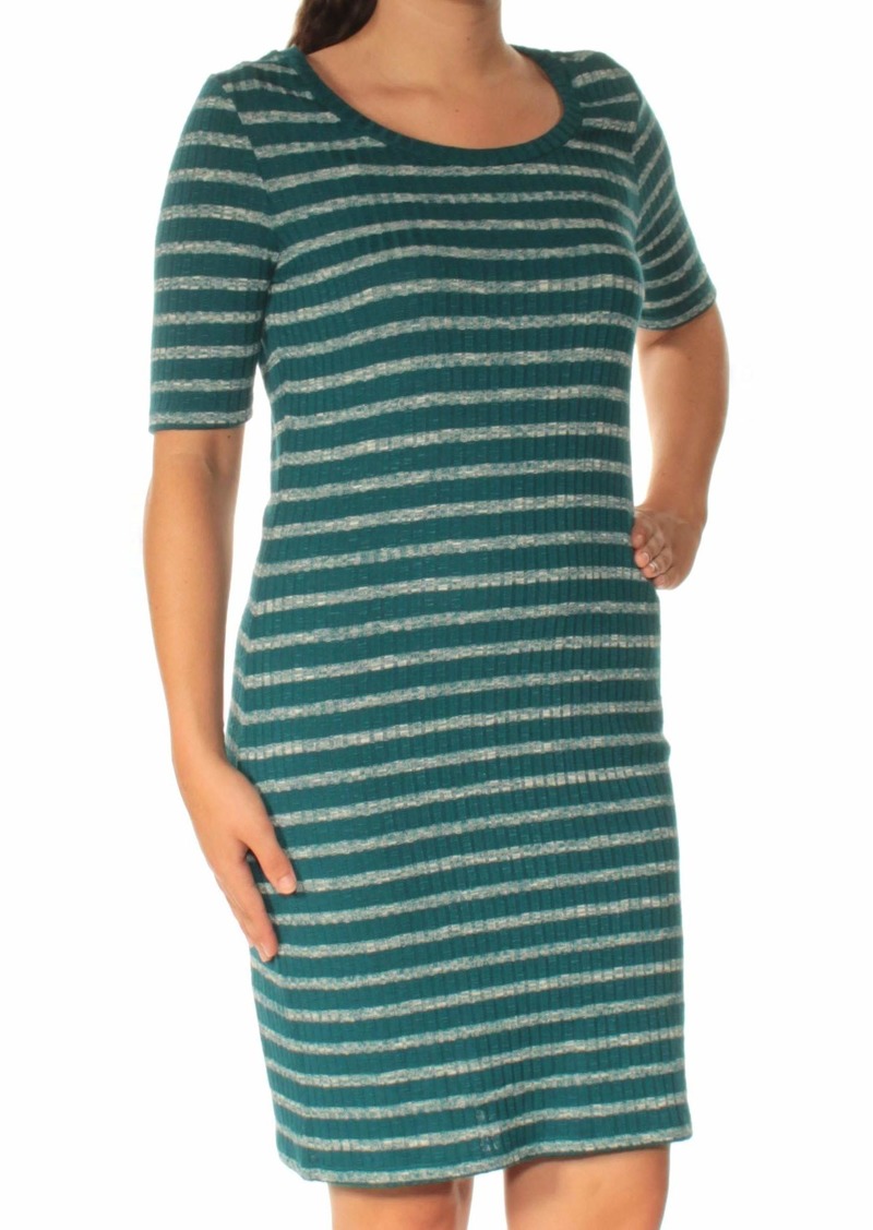 Kensie Women's Mixed Rib Dress  L