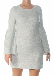 Kensie Women's Warm Touch Sweater Dress with Bell Sleeve  S