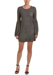 kensie Women's Warm Touch Sweater Dress with Bell Sleeve  XL