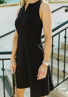 Kensie Sloan A-Line Dress In Black