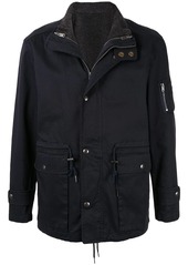 Kent & Curwen layered drawstring-hem jacket