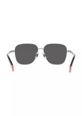 Kenzo 56MM Round Metal Sunglasses