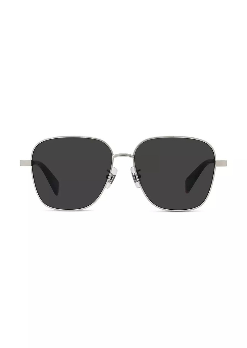 Kenzo 56MM Round Metal Sunglasses