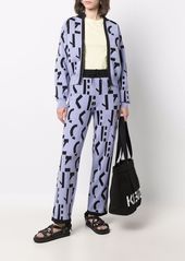Kenzo all-over logo-print trousers