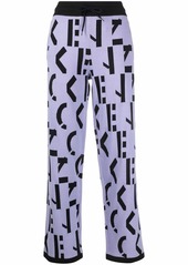 Kenzo all-over logo-print trousers