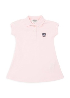 Kenzo Baby Girl's & Little Girl's Tiger Crest Polo Dress