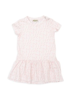 Kenzo Baby's & Little Girl's Monogram Jersey Dress