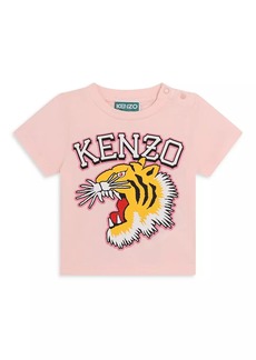 Kenzo Baby's & Little Kid's Graphic Logo Cotton T-Shirt