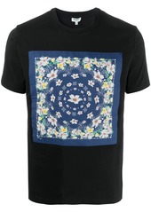 Kenzo bandana print patch T-shirt