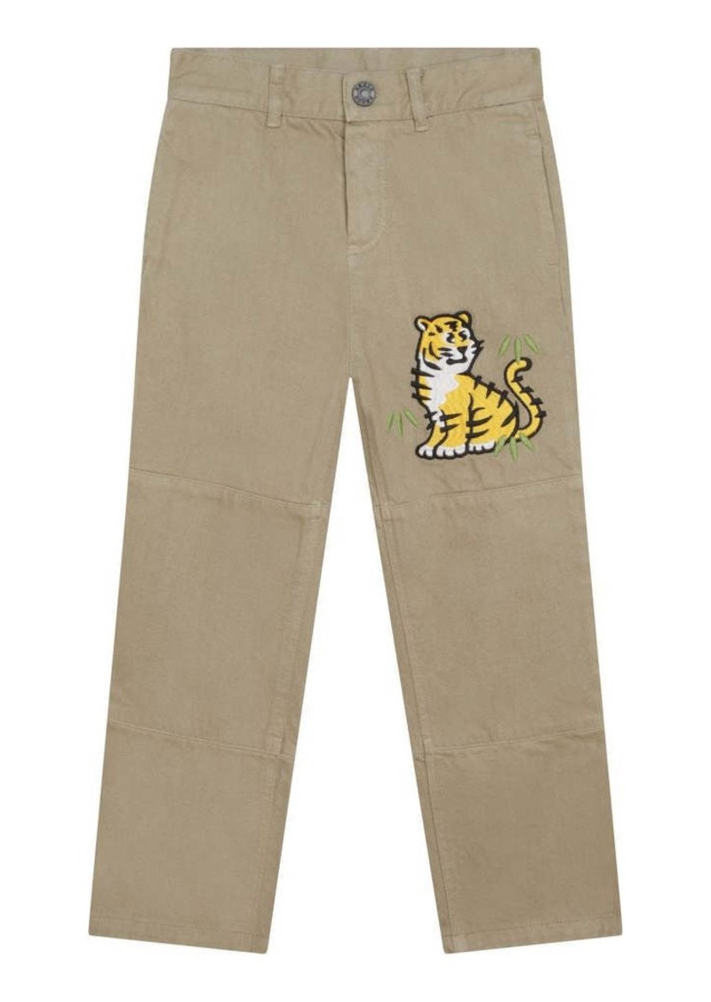 Kenzo Beige Tiger Trousers