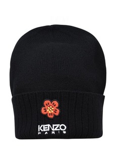 Kenzo Black wool beanie