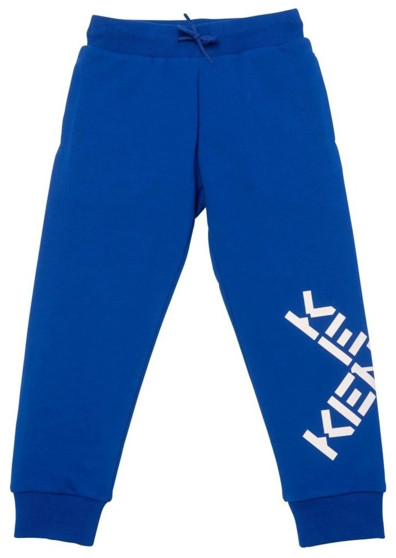 Kenzo Blue Logo Sweatpants