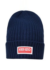 Kenzo Blue wool beanie