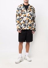 Kenzo blurred camouflage lightweight jacket