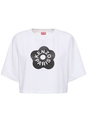 Kenzo Boke Cropped Cotton Boxy T-shirt
