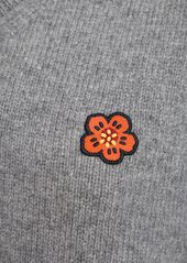 Kenzo Boke Flower Crest Wool Vest