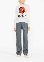 Kenzo Boke Flower-jacquard wool sweater
