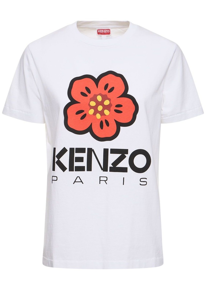 Kenzo Boke Flower Loose Cotton T-shirt