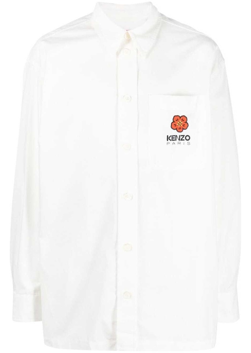 Kenzo Boke Flower oversized cotton shirt