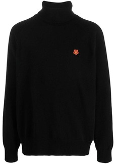 Kenzo Boke Flower-patch wool jumper