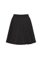 Kenzo Boke Pleated Mini Skirt