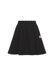 Kenzo Boke Pleated Mini Skirt