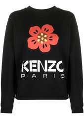 Kenzo Boke-print cotton sweatshirt
