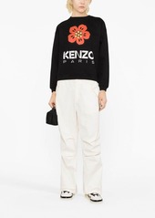 Kenzo Boke-print cotton sweatshirt