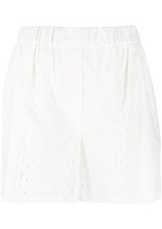Kenzo broderie anglaise cotton shorts