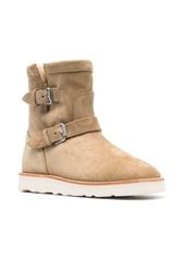 Kenzo buckle-detail suede boots