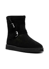 Kenzo buckle-detail suede boots