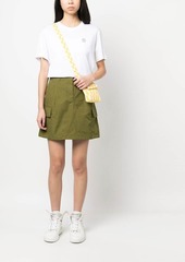 Kenzo cargo cotton mini skirt