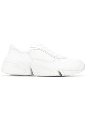 Kenzo chunky leather lace-up trainers