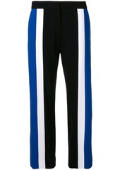 Kenzo contrast panelled cropped trousers