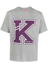 Kenzo Grey Logo Print T-shirt