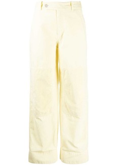 Kenzo cotton straight-leg trousers