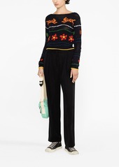 Kenzo wide-leg cotton trousers