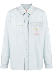 Kenzo Cowboy logo-embroidered denim shirt