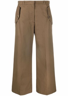 Kenzo cropped flared trousers