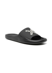 Kenzo cross-logo rubber sliders