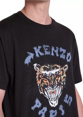Kenzo Drawn Varsity Logo Oversized T-Shirt