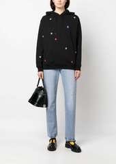 Kenzo embroidered-design cotton hoodie