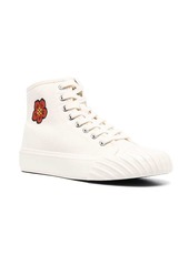 Kenzo embroidered-logo high-top sneakers