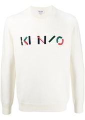 Kenzo embroidered logo jumper