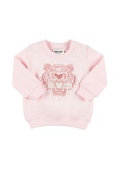 Kenzo Embroidered Tiger Cotton Sweatshirt