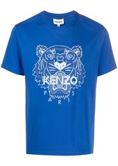 Kenzo embroidered Tiger motif T-shirt