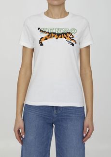 Kenzo Embroidered white t-shirt
